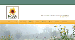 Desktop Screenshot of paxsonhillfarm.com