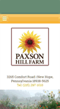 Mobile Screenshot of paxsonhillfarm.com
